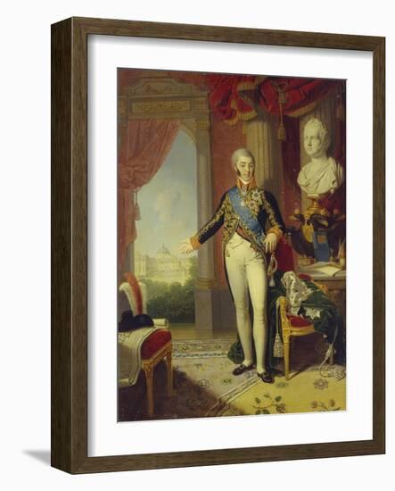 Portrait of Count Nikolai Petrovich Sheremetev (1751-180), 1819-Vladimir Lukich Borovikovsky-Framed Giclee Print