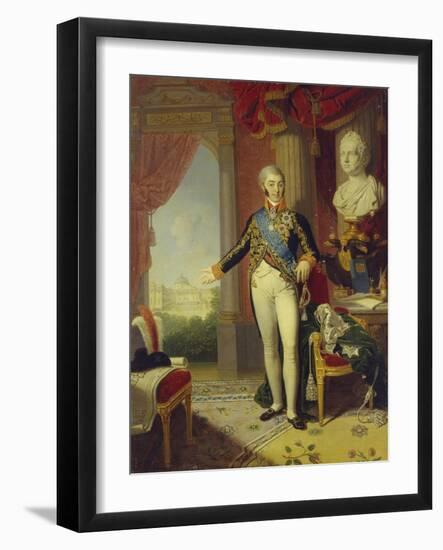 Portrait of Count Nikolai Petrovich Sheremetev (1751-180), 1819-Vladimir Lukich Borovikovsky-Framed Giclee Print