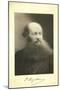 Portrait of Count Peter (Pyot) Alexeyevich Kropotkin (1842-192)-null-Mounted Giclee Print