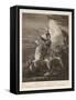 Portrait of Count Platov (1751-1818) on Horseback-Alexander Orlowski-Framed Stretched Canvas