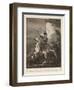 Portrait of Count Platov (1751-1818) on Horseback-Alexander Orlowski-Framed Giclee Print