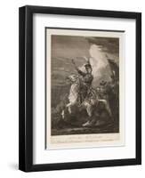 Portrait of Count Platov (1751-1818) on Horseback-Alexander Orlowski-Framed Giclee Print