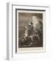 Portrait of Count Platov (1751-1818) on Horseback-Alexander Orlowski-Framed Giclee Print