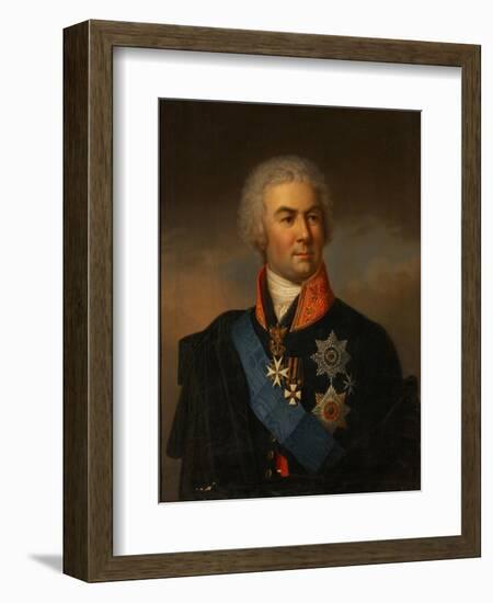 Portrait of Count Pyotr Zavadovsky, 1849-Carl Schulz-Framed Giclee Print