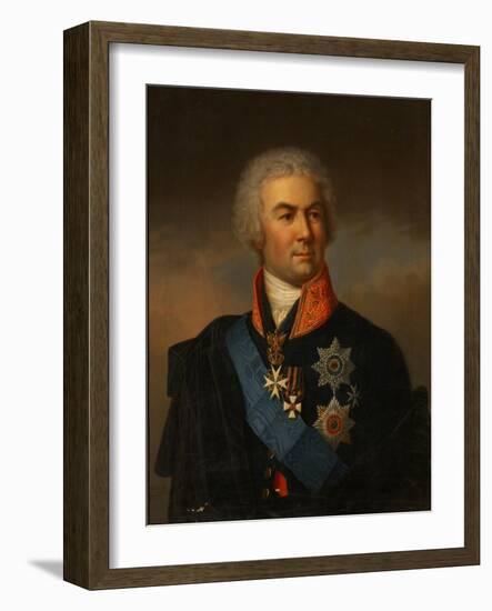 Portrait of Count Pyotr Zavadovsky, 1849-Carl Schulz-Framed Giclee Print