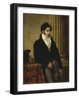 Portrait of Count Sergey Semionovich Uvarov (1786-185), 1815-1816-Orest Adamovich Kiprensky-Framed Giclee Print