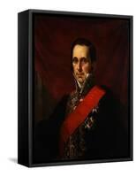 Portrait of Count Sergey Semionovich Uvarov (1786-185), 1844-Jan Ksawery Kaniewski-Framed Stretched Canvas