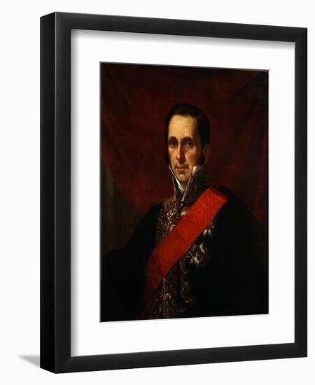 Portrait of Count Sergey Semionovich Uvarov (1786-185), 1844-Jan Ksawery Kaniewski-Framed Giclee Print