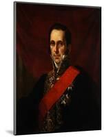 Portrait of Count Sergey Semionovich Uvarov (1786-185), 1844-Jan Ksawery Kaniewski-Mounted Giclee Print