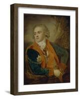 Portrait of Count Stepan Stepanovich Apraksin (1757-182), 1793-Johann-Baptist Lampi the Younger-Framed Giclee Print