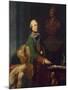 Portrait of Count Zakhar Chernyshov, Ca 1776-Alexander Roslin-Mounted Giclee Print