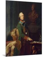 Portrait of Count Zakhar Chernyshov, Ca 1776-Alexander Roslin-Mounted Giclee Print