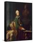 Portrait of Count Zakhar Chernyshov, Ca 1776-Alexander Roslin-Framed Stretched Canvas