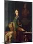 Portrait of Count Zakhar Chernyshov, Ca 1776-Alexander Roslin-Mounted Giclee Print