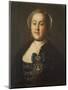 Portrait of Countess Agrippina Leontievna Apraxina, End of 1750S-Alexei Petrovich Antropov-Mounted Giclee Print