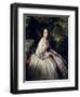 Portrait of Countess Alexander Nikolaevitch Lamsdorff, 1859-Franz Xaver Winterhalter-Framed Giclee Print