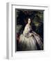 Portrait of Countess Alexander Nikolaevitch Lamsdorff, 1859-Franz Xaver Winterhalter-Framed Giclee Print