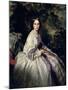 Portrait of Countess Alexander Nikolaevitch Lamsdorff, 1859-Franz Xaver Winterhalter-Mounted Giclee Print