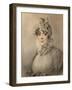 Portrait of Countess Anastasia Nikolaevna Shcherbatova (?-181), Née Dolgorukova-Alexander Molinari-Framed Giclee Print