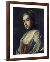 Portrait of Countess Anna Vorontsova (1743-176), 1761-Alexei Petrovich Antropov-Framed Giclee Print