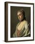 Portrait of Countess Anna Vorontsova, C.1760 (Oil on Canvas)-Pietro Antonio Rotari-Framed Giclee Print