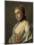 Portrait of Countess Anna Vorontsova, C.1760 (Oil on Canvas)-Pietro Antonio Rotari-Mounted Giclee Print