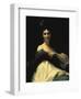 Portrait of Countess de Keller (Marquise de Saint Yves d’Alveydre), c.1873-Alexandre Cabanel-Framed Art Print