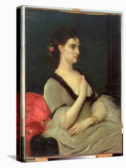 Portrait of Countess E.A. Vorontova-Dashkova, 1873-Alexandre Cabanel-Stretched Canvas