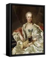 Portrait of Countess Ekaterina Golitsyna, 1759-Louis Michel Van Loo-Framed Stretched Canvas