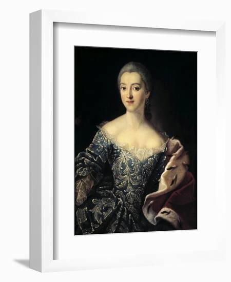 Portrait of Countess Ekaterina Lobanov-Rostovsky, 1754-Ivan Petrovich Argunov-Framed Giclee Print