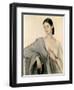 Portrait of Countess Eliso Dadiani, 1919-Savelij Abramovich Sorin-Framed Giclee Print