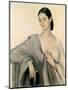 Portrait of Countess Eliso Dadiani, 1919-Savelij Abramovich Sorin-Mounted Giclee Print