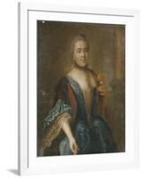 Portrait of Countess Elizabeth Vorontsova (1739-179), 1762-Alexei Petrovich Antropov-Framed Giclee Print