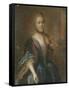 Portrait of Countess Elizabeth Vorontsova (1739-179), 1762-Alexei Petrovich Antropov-Framed Stretched Canvas