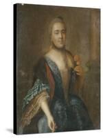 Portrait of Countess Elizabeth Vorontsova (1739-179), 1762-Alexei Petrovich Antropov-Stretched Canvas