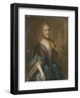 Portrait of Countess Elizabeth Vorontsova (1739-179), 1762-Alexei Petrovich Antropov-Framed Giclee Print