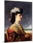 Portrait of Countess Karoly, 1865-Gustave Courbet-Mounted Giclee Print