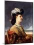 Portrait of Countess Karoly, 1865-Gustave Courbet-Mounted Giclee Print