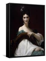 Portrait of Countess Keller, 1873-Alexandre Cabanel-Framed Stretched Canvas