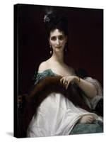 Portrait of Countess Keller, 1873-Alexandre Cabanel-Stretched Canvas