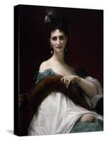 Portrait of Countess Keller, 1873-Alexandre Cabanel-Stretched Canvas