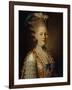 Portrait of Countess Kh. Obolenskaya, Ca 1776-Alexander Roslin-Framed Giclee Print