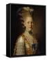 Portrait of Countess Kh. Obolenskaya, Ca 1776-Alexander Roslin-Framed Stretched Canvas