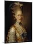 Portrait of Countess Kh. Obolenskaya, Ca 1776-Alexander Roslin-Mounted Giclee Print