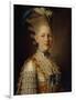 Portrait of Countess Kh. Obolenskaya, Ca 1776-Alexander Roslin-Framed Giclee Print