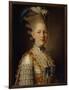 Portrait of Countess Kh. Obolenskaya, Ca 1776-Alexander Roslin-Framed Giclee Print