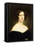 Portrait of Countess Luigia Douglas Scotti D'Adda-Francesco Hayez-Framed Stretched Canvas