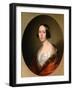 Portrait of Countess Luise Trofimovna Golitsyna (1810-188), Née Baranova, Early 1840S-Sándor Kozina-Framed Giclee Print