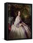 Portrait of Countess Maria Ivanovna Lamsdorf, Née Beck, 1859-Franz Xaver Winterhalter-Framed Stretched Canvas