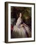 Portrait of Countess Maria Ivanovna Lamsdorf, Née Beck, 1859-Franz Xaver Winterhalter-Framed Giclee Print